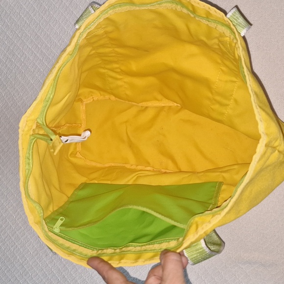 🌼 Mary Kay yellow and green floral tote bag/shoulder bag purse. - Picture 8 of 16